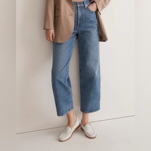 Madewell Blue Wide Leg Jeans